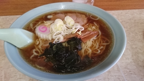 「ラーメン（４５０円）」@中山楼の写真