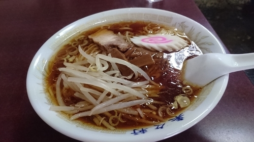 「ラーメン（５００円）」@来々軒の写真