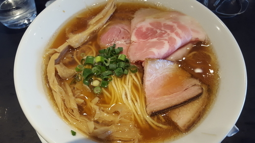 「煮干中華そば」@らーめん ちゃん亭の写真