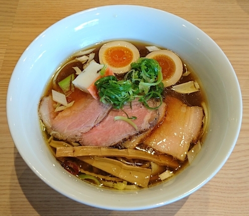 「特製和風醤油そば」@Handicraft Worksの写真