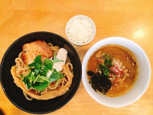 「【限定】濃厚煮干しつけ麺」@麺魂 39の写真