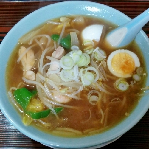 「しょうゆラーメン」@お食事喫茶 カプチーノの写真