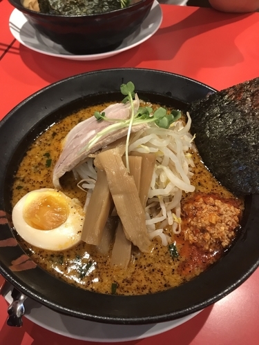 「辛味噌ラーメン 3辛」@ラーメン雷豚 鴻巣店の写真