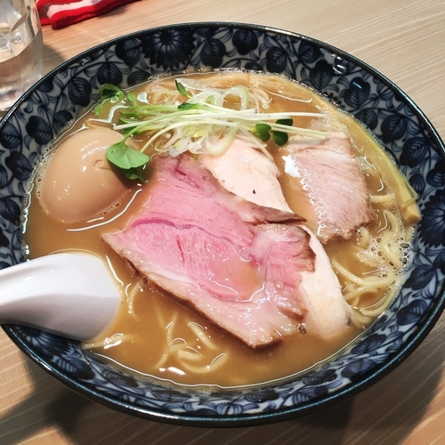 「特製鶏白湯魚介そば」@麺屋 鶯 uguisuの写真