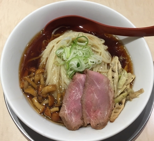 「[限定]冷やがけ中華そば870円」@食堂 七彩の写真