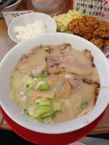 「から揚げ定食(中華そば)」@中華そば 高安の写真