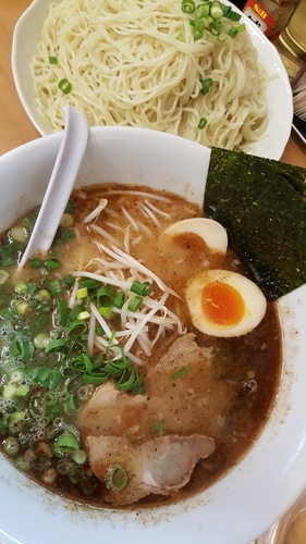 「黒つけ麺大盛3玉」@麺屋 たか志の写真