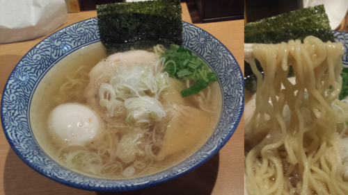 「淡麗とりそば700円ラーパス味玉」@麺匠 清兵衛の写真