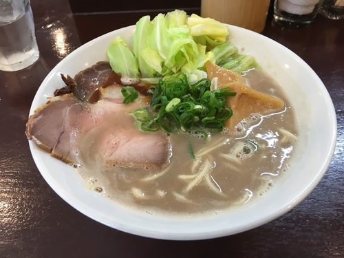 「豚骨らーめん」@らーめん 五ノ神精肉店 煮干し編の写真