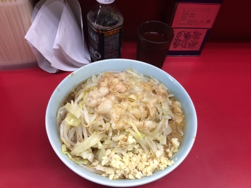 「小ラーメン」@ラーメン二郎 中山駅前店の写真