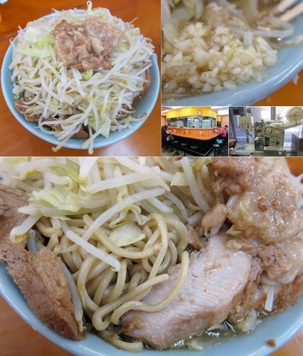 「ラーメン 700円（野菜・蒜・脂）」@ラーメン二郎 新橋店の写真