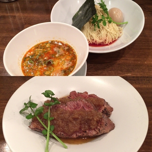 「担担つけ麺 ¥880 & 炙り焼きチャーシュー ¥450」@創作麺工房 鳴龍の写真