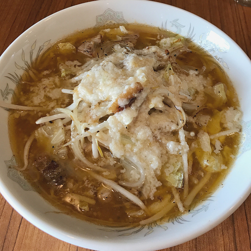 「味噌ラーメン　800円　背脂　10円」@麺＆cafe Coi.Coi.の写真
