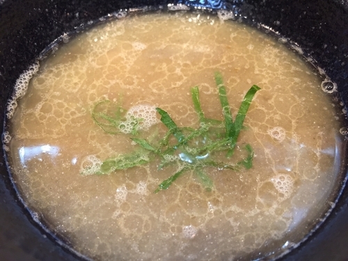「[限定]つけ麺石持搾り」@鮮魚らーめん 五ノ神水産の写真