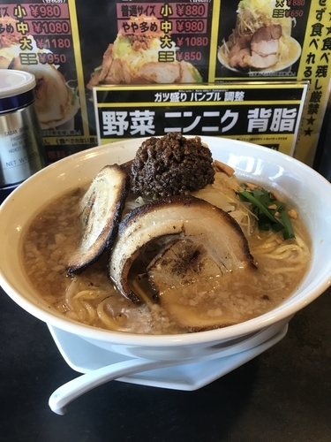 「バラスタ」@ガツ盛りラーメン バンブル 西浦和店の写真