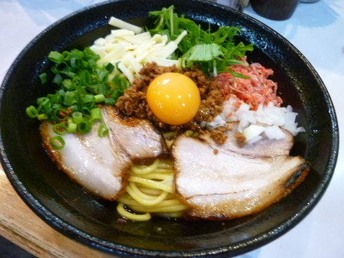 「【限定】四川山椒辣油の油そば」@麺屋 扇 SENの写真