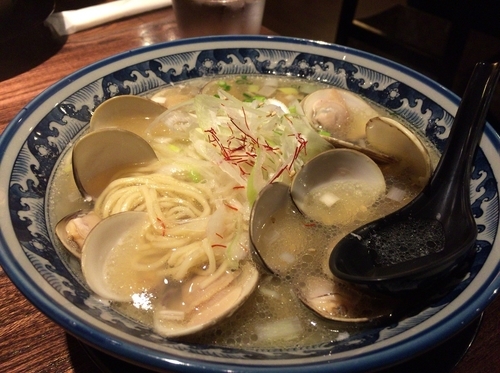「はまぐりラーメン 980円」@和風楽麺 四代目 ひのでやの写真