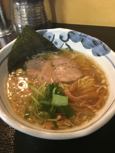 「中華そば750円」@中華そば 一富士の写真