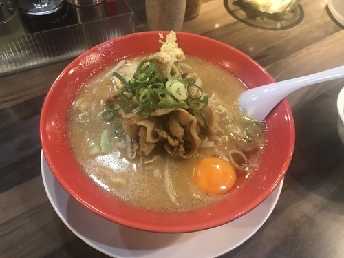 「豚味噌」@旭川味噌ラーメン せいべえ 上野本店の写真