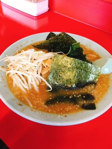 「ネギ味噌ラーメンモヤシ増し」@ラーメンショップ 薮塚店の写真