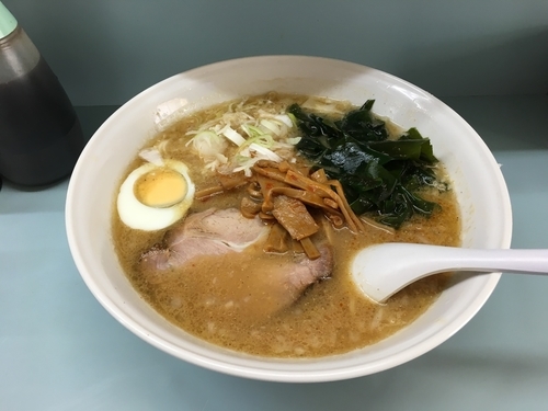 「味噌ラーメン   700円」@雀雀亭の写真