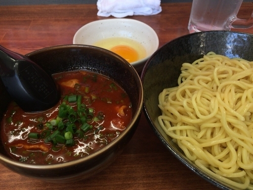 「激辛もりそば ￥９００」@激辛ラーメン専門店 レッチリ 土浦本店の写真