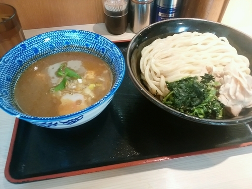 「鶴嶺峰つけ麺 幕内(並)」@らー麺土俵 鶴嶺峰の写真