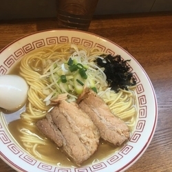 煮干しそば（白醤油）