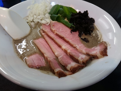 「濃厚そば＋チャーシュー」@麺処 晴の写真