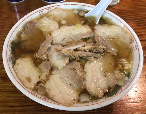 「チャーシューメン(800円)」@春月食堂の写真