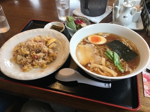 「ラーメン.チャーハンセット」@白楽天の写真
