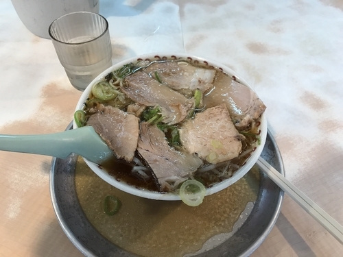 「チャーシューラーメン 750円」@尾張ラーメン 第一旭 一宮本店の写真
