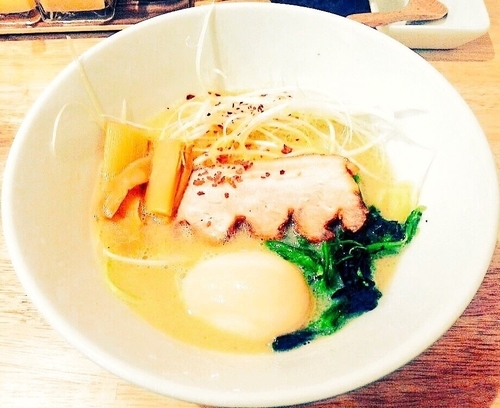 「鶏ポタ」@麺屋三喜の写真