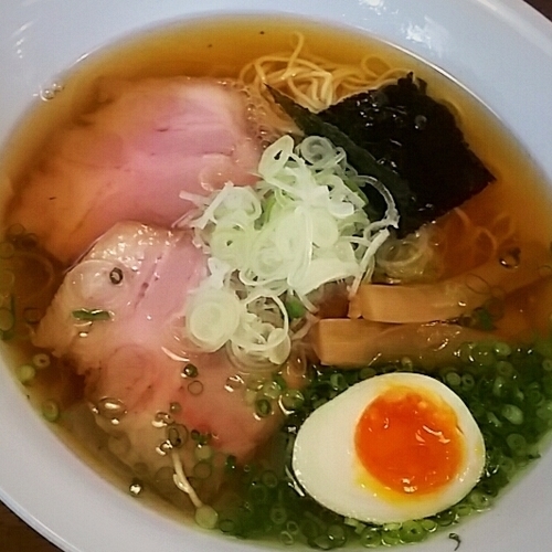 「魚出汁（塩）７６０円」@青山清湯そば 青ノ樹の写真