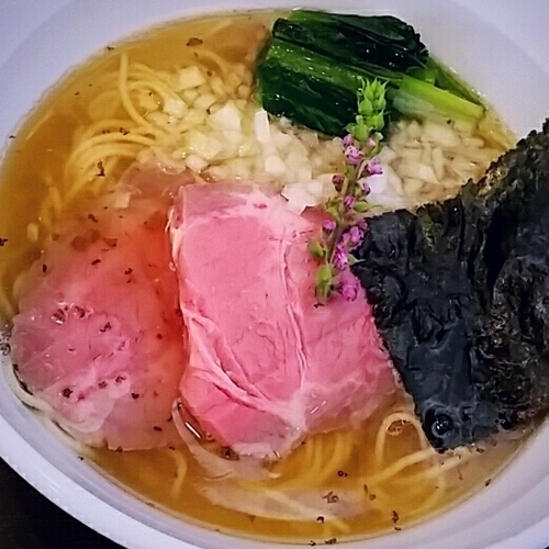 「塩煮干しそば　７５０円」@陽はまたのぼるの写真