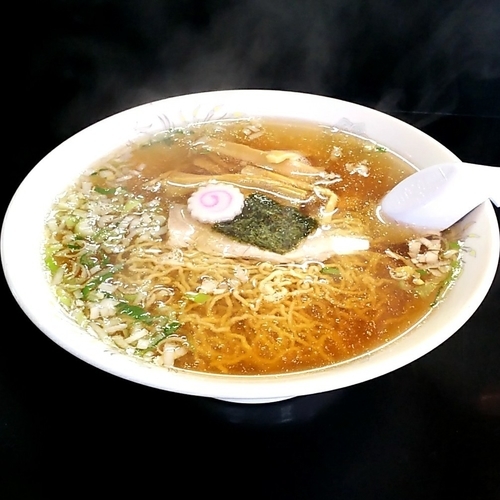 「中華そば(大盛)」@かわにし食堂の写真