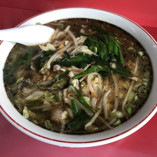 「ニラソバ（￥500）」@中華キラクの写真