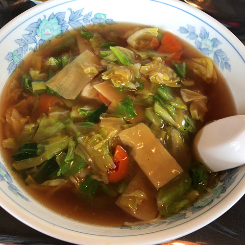 「うま煮そば　500円」@中華たわらやの写真