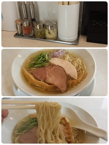 「塩そば780円」@noodle kitchen KYOの写真