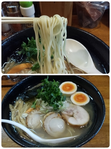 「【春季限定】ホタテそば750円」@麺屋 鶏口の写真