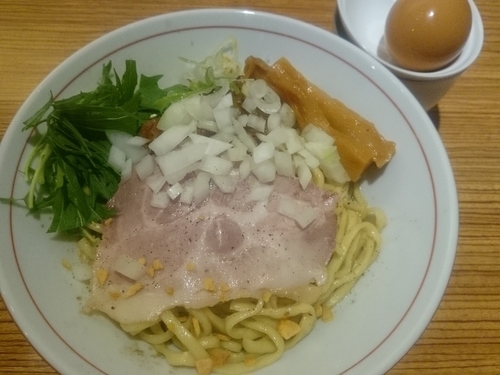 「汁なし牛脂そば【中】￥850」@niboの写真