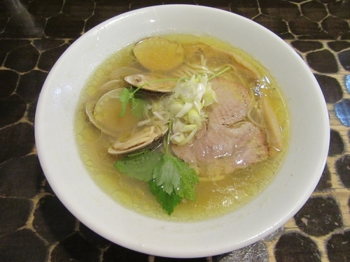 「限定　淡麗蛤そば（８５０円）＋チャーシュー丼」@特級鶏蕎麦 龍介の写真