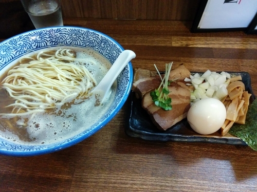 「特製煮干そば」@麺処 いぐさの写真