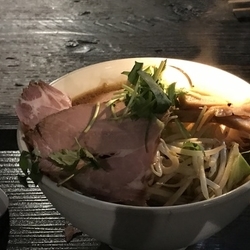 醤油らーめん 野菜増し