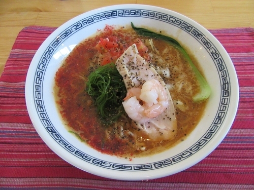 「限定　海老そば２号（９００円）」@中華蕎麦 一無庵の写真