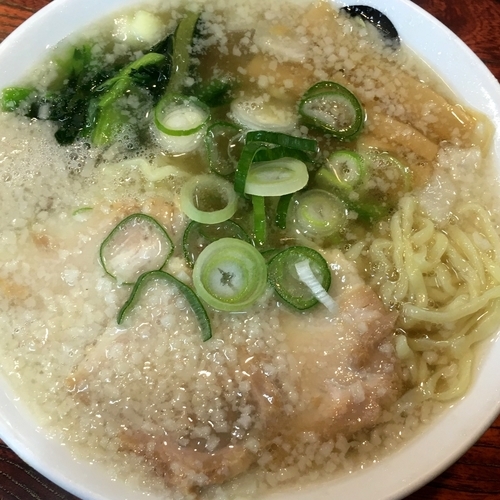 「白の中華そば」@伊藤商店の写真