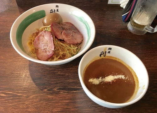 「カレーつけ麺【限定】+味玉」@自家製麺 麺屋 利八の写真
