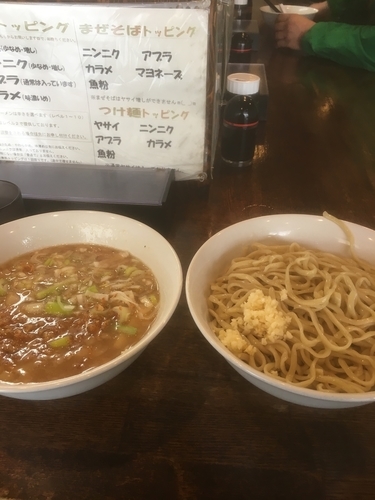 「つけ麺大盛＋豚1枚」@麺屋 鳳の写真