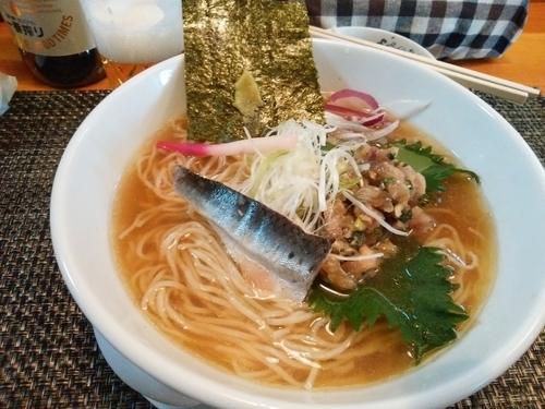 「GW限定：鯵のなめろうそば」@寛～くつろぎ～の写真