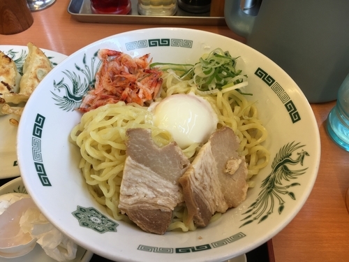 「桜エビ汁なしラーメン」@日高屋 朝霞東口店の写真